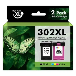 XL Druckerpatronen 302 XL für HP OfficeJet 3831 3833 3835 5230 DeskJet 3630 3634 - Bild 1 von 5