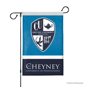 Cheyney University Wolves CU Garden Yard Flags - Two Options - Picture 1 of 11