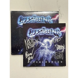 The Offspring 'Supercharged' CD Australian Exclusive Signed Autographed #2 - Imagen 1 de 9