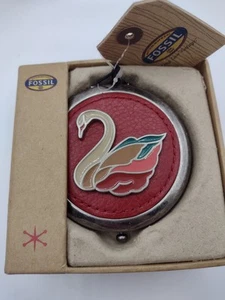 Fossil Live In The Present Compact Mirror - Picture 1 of 4