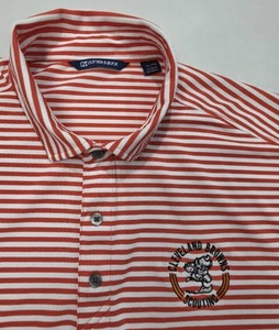 NFL Scout Coach Shirt Cleveland Browns Mens XL Orange White Polo Limited Use - Picture 1 of 9