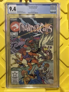 Thundercats #2 CGC 9.4 Star Comics 1985 First Print White Pages New Slab - Picture 1 of 8