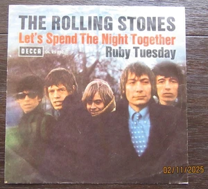 7” Rock Si. – ROLLING STONES – Let’s Spend The Night Together – NUR DAS COVER! - Bild 1 von 2