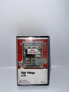 AC/DC High Voltage - Cassette Tape (1986 Press) * RARE TC-APLP-009 - Picture 1 of 4