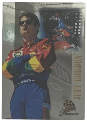 1997 Press Pass Premium Promo #1 Jeff Gordon - Image 1 of 2
