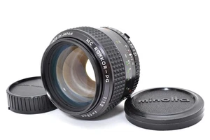 [MINT] MINOLTA MC ROKKOR-PG 58mm F/1.2 Prime MF Lens From JAPAN - Picture 1 of 24