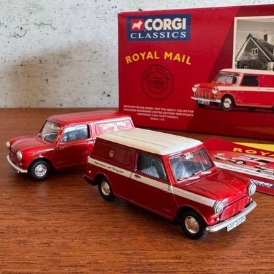 CORGI Royal Mail BMC Mini Van Classic Mini 1997 Limited Edition Set - Image 1 of 4