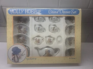 1988 HOLLY HOBBIE PORZELLAN ABENDESSEN TEESERVICE 16-TEILIG BRANDNEU IN BOX - Bild 1 von 6