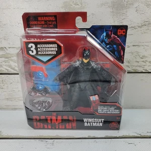 Modellino Spin Master DC The Batman Movie Wingsuit Batman 2022 3,75" nuovo - Foto 1 di 8