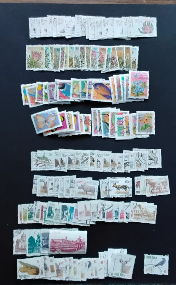 stamps South Africa lot of 143 different used definitive - Image 1 of 1
