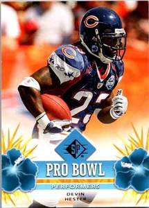 2008 SP Authentic #PBP-16 Devin Hester Pro Bowl Performers - Picture 1 of 2