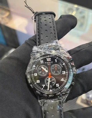 Brand New Tissot PRS 516 Chronograph Quartz Black Dial Men’s Watch – Complete Se - Image 1 of 4