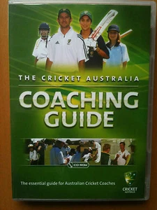 THE CRICKET AUSTRALIA COACHING GUIDE~ PC CD-ROM~ THE ESSENTIAL GUIDE FOR COACHES - Picture 1 of 3