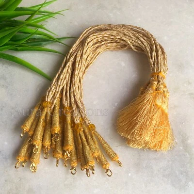 Gancho Cuerda Trasera Color Dorado Perla Ajustable Collar Dori Lote 12 Piezas Conjunto Bloqueable Foto 1 de 4