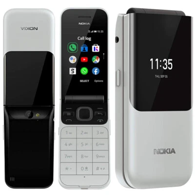 Original Nokia 2720 Flip (2019) 4G LTE WiFi Dual SIM KaiOS Unlocked Smartphone - Image 1 of 4