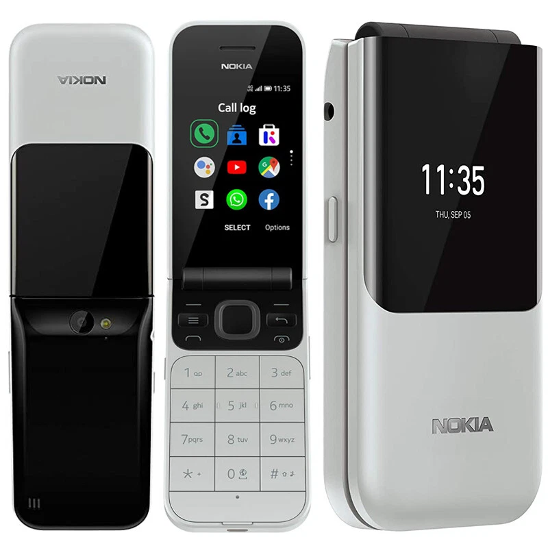 Original Nokia 2720 Flip (2019) 4G LTE WiFi Dual SIM KaiOS Unlocked Smartphone - Image 1 of 4