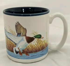 Taza de té de café diseño de estampado de pato mallard - Imagen 1 de 6