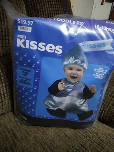 Rubie's Hershey's Kisses Baby Costume Chocolate Tunic & Hat 6 To 12 Months - Picture 1 of 8