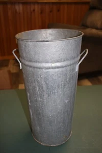 16" tall Galvanized pail - Picture 1 of 8