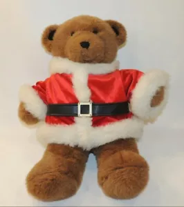Peluche Costruisci Un Orso Officina Peluche Natale Giocattolo Vacanze Morbido Babbo Natale Rosso - Foto 1 di 12