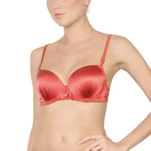 SOUTIEN GORGE PUSH UP ROSY TAILLE 90C MODELE LA CHARMEUSE 48% DE SOIE - Picture 1 of 3