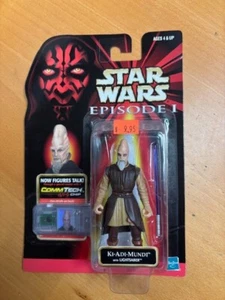 Figura de acción Star Wars Episodio 1 Ki-Adi Mundi Commtech Chip - Imagen 1 de 2