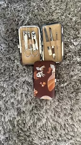 Mini 6 - Piece Manicure and Pedicure Set with Compact Case - Nail Care Tools Kit - Picture 1 of 3