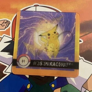 1999 Artbox Pokemon Action Flipz Premier Edition #01 Pikachu, Raichu - Picture 1 of 2
