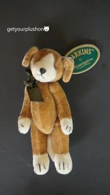 THE BEARINGTON COLLECTION BEARKINS WILEY PUPPY DOG PLUSH 5" TALL - Image 1 of 2