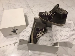 BEVERLY HILLS POLO CLUB SCARPE DONNA RAGAZZA IN PELLE SCAMOSCIATA USATE NUM 38 - Foto 1 di 7