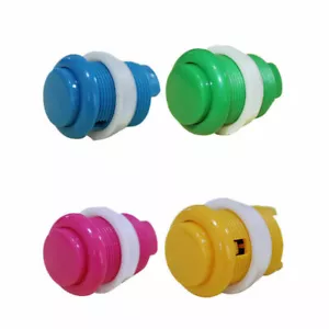 Arcade Game Strengthe Convexit Push Buttons 28mm / 24mm For JAMMA MAME DIY Parts - Picture 1 of 10