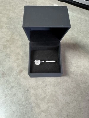 Set of wedding rings of 10k white gold with diamonds from the jewelry zales  - Image 1 of 4