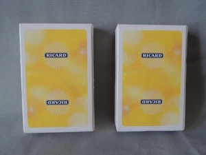 Ricard playing cards 2 decks 1 new and 1 used France - Picture 1 of 8
