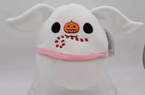 Peluche Squishmallow 9" Zero Dog Tim Burtons Nightmare Before Christmas NBC NUOVO - Foto 1 di 8