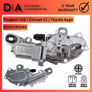 Rear Wiper Motor For Peugeot 108 Citroen C1 & Toyota Aygo 2014-2021 B001099280 - Picture 1 of 12