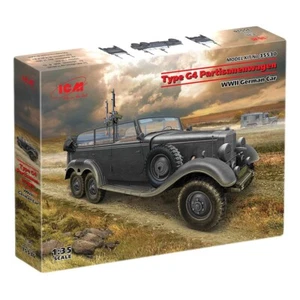 ICM 35530 Plastic model kit 1:35 TypeG4 Partisanenwagen armament WWII German car - Picture 1 of 24