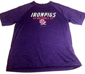 Lehigh Valley Iron Pigs MiLB Minor League Baseball T-Shirt Uomo L - Foto 1 di 5