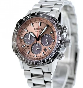 Citizen Promaster Navihawk Salmon Dial Sapphire Crystal Men's Watch CA4664-60X - Picture 1 of 7