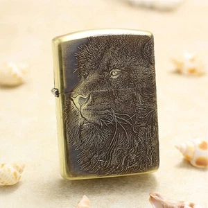 Original Zippo Feuerzeug Vintage Unikat Windproof Armor Lighters, Design Nummer 89 - Bild 1 von 6