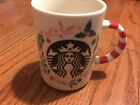 Starbucks Christmas 2018 Holiday Candy Cane Handle 12Oz Mug ~ New
