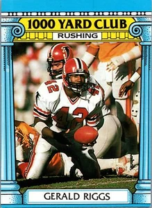 1987 Topps #8 Gerald Riggs 1000 Yard Club - Picture 1 of 2