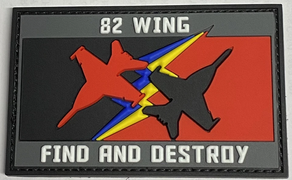 82 Wing Find & Destroy (R) RAAF PVC Patch Australia - image 1 of 1