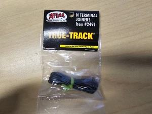 N Scale Atlas True Track 2491 Code 65 Terminal Joiners (1) Pair - Picture 1 of 2
