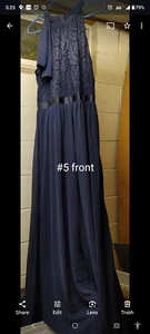 Royal Blue Formal Floor Length gown Size XL, But Fits Like L - Picture 1 of 2