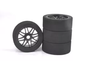 Juego de 4 llantas de espuma hexagonales para autos de carreras 1/8 HSP HPI 17 mm 105 mm para autos de radiocontrol - Imagen 1 de 9
