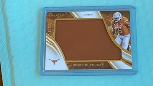 Camiseta deportiva Panini Immaculate 2020 - DEVIN DUVERNAY - Jumbo Rookie RC reliquia/99 - Imagen 1 de 3