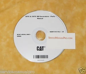 SEBP3145 New Cat Caterpillar 307C Excavator Parts Manual Book BCM BNE on CD. - Picture 1 of 1