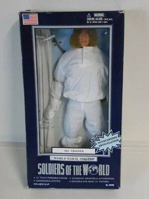 Soldados da Segunda Guerra Mundial Ski-Trooper nº. 98390 2000 formativo inter. - Imagem 1 de 4