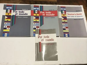Abeka Spanish 1 Student Textbook 1a/1b Teacher Guide Manual Test Key - Picture 1 of 5