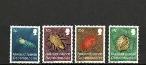 FALKLANDINSELN ABHÄNGIGKEITEN 1984-SG117-120 CRESTACEA SET POSTFRISCH - Bild 1 von 1